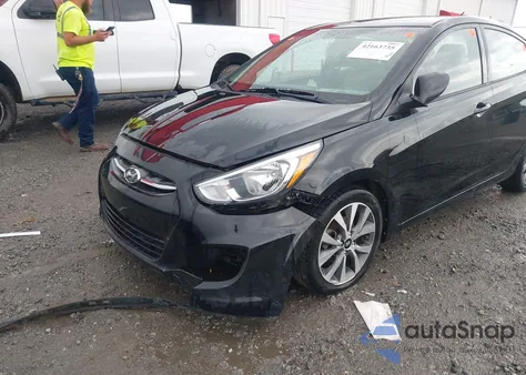 2017 Hyundai Accent Value Edition from USA, damaged, VIN KMHCT4AE5HU348348